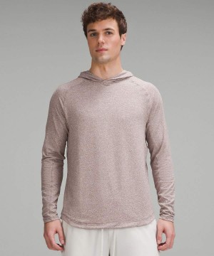 Lululemon License to Train Hoodie Herr Grå Vita Sverige | MOFRNQ107