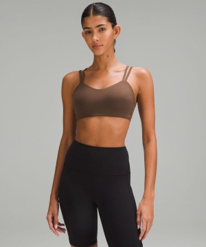 Lululemon Like a Cloud Bra Light Support, B/C Cup Sport BH Dam Choklad Sverige | CIHSKG576