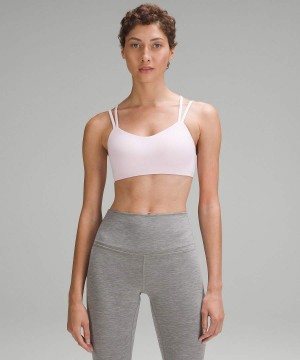 Lululemon Like a Cloud Bra Light Support, B/C Cup Sport BH Dam Rosa Sverige | HQTSRM896