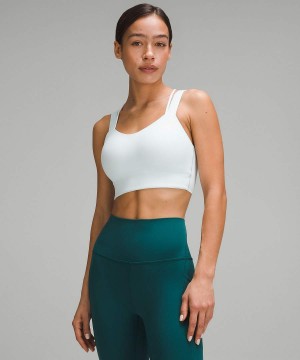 Lululemon Like a Cloud Longline Bra Light Support, D/DD Cup Sport BH Dam Blå Sverige | QPMVGO248