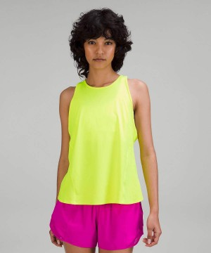 Lululemon Lätta Stretch Löpar Linne Dam Gula Sverige | HMQWAI869
