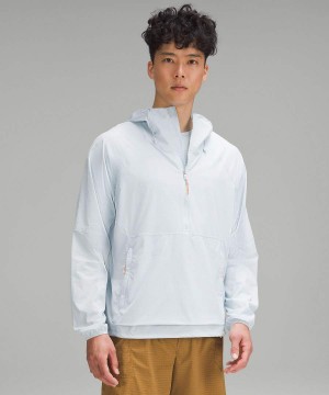 Lululemon Lätta Vandring Anorak Jackor Herr Blå Sverige | PGOLSM971
