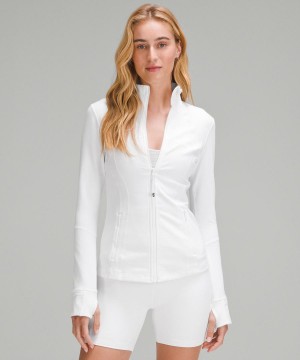 Lululemon Luon Define Jacket Dam Vita Sverige | GTOVFI342