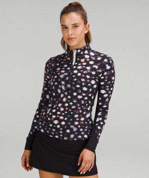 Lululemon Nulux Half-Zip Långärmad Tröja Dam Orange Olika Färger Sverige | DHMPCE953