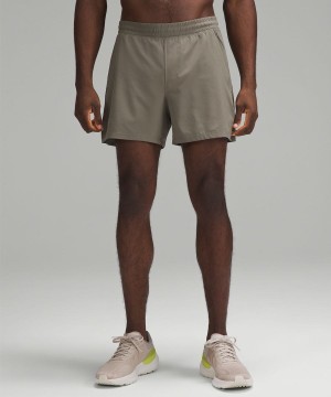 Lululemon Pace Breaker Fodrade 5" Shorts Herr Grå Sverige | ECKVLH587