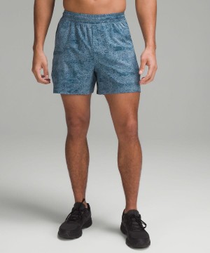 Lululemon Pace Breaker Fodrade 5" Shorts Herr Olika Färger Sverige | EZTJUA658