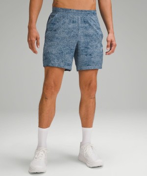 Lululemon Pace Breaker Fodrade 7" Shorts Herr Olika Färger Sverige | NHGBYS937