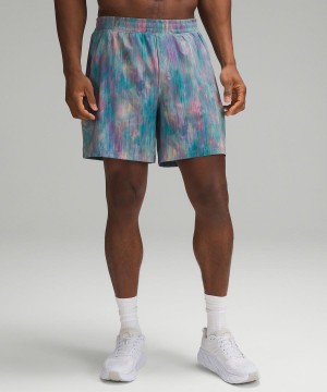 Lululemon Pace Breaker Fodrade 7" Shorts Herr Olika Färger Sverige | JXHYSF708