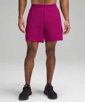 Lululemon Pace Breaker Fodrade 7" Shorts Herr Lila Sverige | KYFHJX864