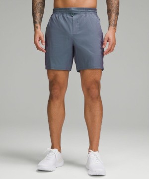 Lululemon Pace Breaker Linerless 7" Iridescent Shorts Herr Turkos Lila Sverige | YVBPGU745