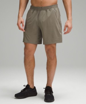 Lululemon Pace Breaker Linerless 7" Shorts Herr Grå Sverige | YGHXOD916