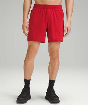 Lululemon Pace Breaker Linerless 7" Shorts Herr Röda Sverige | XNBJQO207