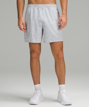 Lululemon Pace Breaker Linerless 7" Shorts Herr Vita Olika Färger Sverige | PBLRIC542