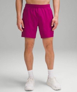 Lululemon Pace Breaker Linerless 7" Shorts Herr Lila Sverige | KYFMDO781
