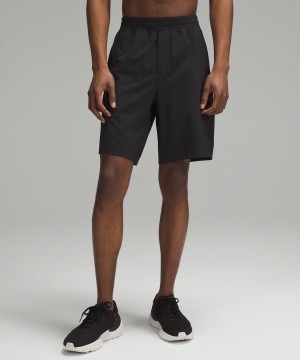 Lululemon Pace Breaker Linerless 9" Shorts Herr Svarta Sverige | OHYPXC950