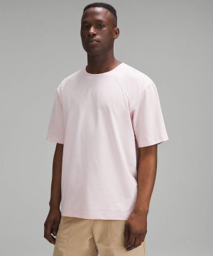 Lululemon Pique Oversized T-shirt Herr Rosa Sverige | LBUNRD357
