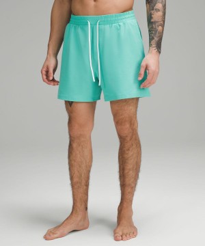 Lululemon Pool 5" Linerless Shorts Herr Turkos Sverige | KCABHV543