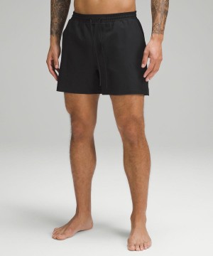 Lululemon Pool 5" Shorts Herr Svarta Sverige | YAOKFD625
