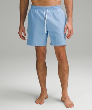 Lululemon Pool 7" Shorts Herr Blå Sverige | BZRFWE561