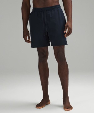 Lululemon Pool 7" Shorts Herr Marinblå Sverige | AEZPTH519