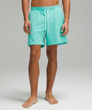 Lululemon Pool 7" Shorts Herr Turkos Sverige | PKCREQ835