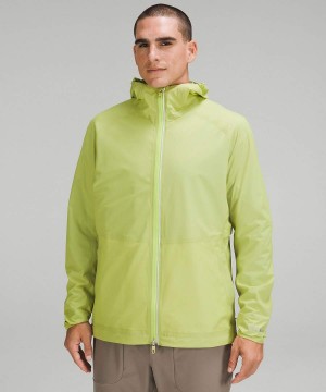 Lululemon Precipitation Jackor Herr Gröna Sverige | UQIMAZ407