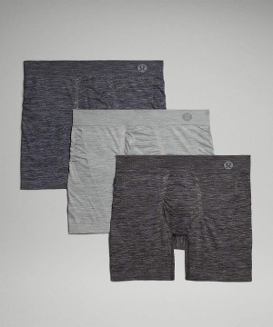Lululemon Rapid Vent Tech Boxer 5" 3 Pack Underkläder Herr Svarta Grå Marinblå Sverige | OGJFEH509