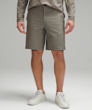 Lululemon Relaxed-Fit Smooth Twill 9" Shorts Herr Grå Sverige | GMOCQV493