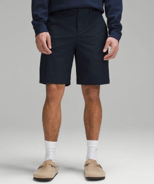 Lululemon Relaxed-Fit Twill 9" Shorts Herr Marinblå Sverige | FEXOZN043