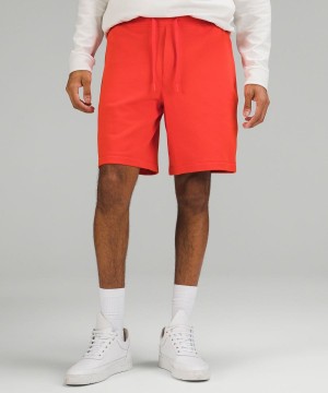 Lululemon Relaxed French Terry 9" Shorts Herr Orange Sverige | ARXGPS870