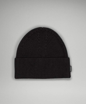 Lululemon Räfflad Merino Ull-Blend Knit Mössa Dam Bruna Sverige | LBKAVT734