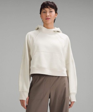 Lululemon Scuba Oversized Hoodie Dam Beige Sverige | ZAQERJ804