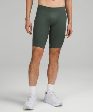 Lululemon SenseKnit10" Löpar Shorts Herr Gröna Sverige | DRNVLP591