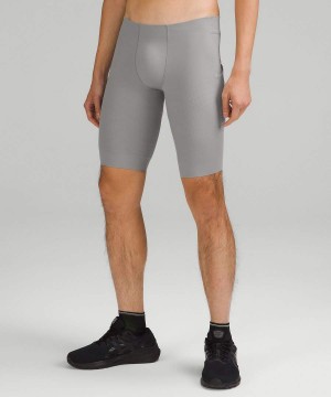Lululemon SenseKnit10" Löpar Shorts Herr Grå Sverige | PRSOKB406