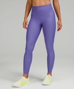Lululemon SenseKnit High-Rise 28" Löpar Tights Dam Indigo Sverige | UHTDMG507