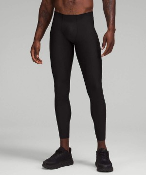 Lululemon SenseKnit Löpar High-Rise 28" Tights Herr Svarta Sverige | ONEGFM105