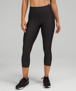 Lululemon SenseKnit Löpar High-Rise Crop 23" Tights Dam Svarta Sverige | MTDXGV523