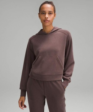 Lululemon Softstreme Hoodie Dam Choklad Sverige | TINLUG467
