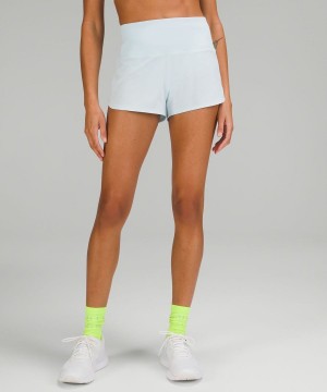 Lululemon Speed Up High-Rise Fodrade 2.5" Shorts Dam Blå Sverige | POFVNC359