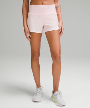 Lululemon Speed Up High-Rise Fodrade 4" Shorts Dam Ljusröda Sverige | OZTGYI509