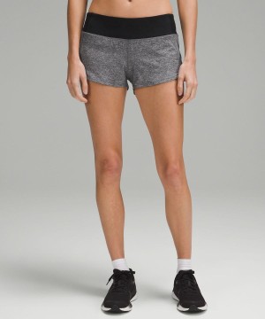 Lululemon Speed Up Low-Rise Fodrade 2.5" Shorts Dam Olika Färger Svarta Svarta Sverige | NUMZLJ021