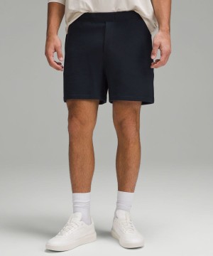 Lululemon Steady State 5" Shorts Herr Marinblå Sverige | DSPQLI915