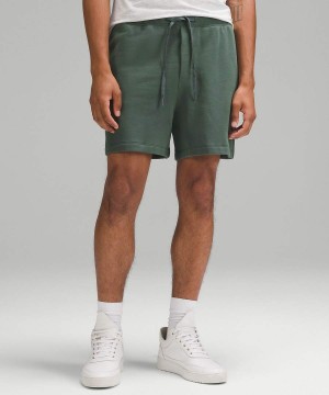 Lululemon Steady State 5" Shorts Herr Mörkgröna Sverige | ZHFIVB574