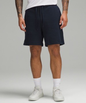 Lululemon Steady State 7" Shorts Herr Marinblå Sverige | IDLHYA584
