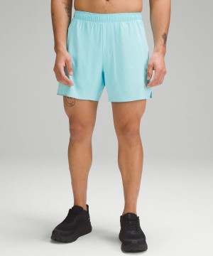 Lululemon Surge Fodrade 6" Shorts Herr Blå Sverige | QZOSBD368