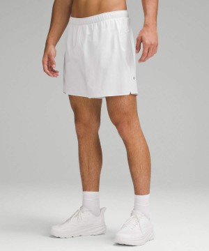 Lululemon Surge Fodrade 6" Shorts Herr Vita Sverige | VSNBKF756