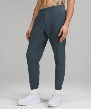 Lululemon Surge Höga Joggingbyxor Herr Blå Sverige | LNVQSC184