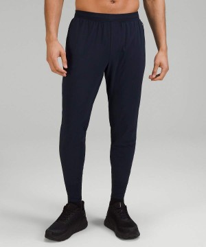 Lululemon Surge Hybrid Höga Joggingbyxor Herr Marinblå Sverige | PJCYND630