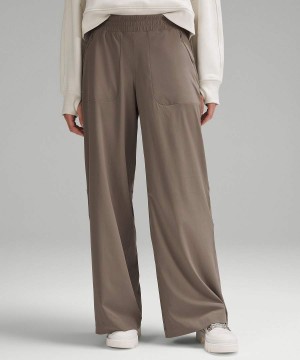 Lululemon Swift Mid-Rise Breda-Leg Full Length Byxor Dam Grå Sverige | TLRDQA037
