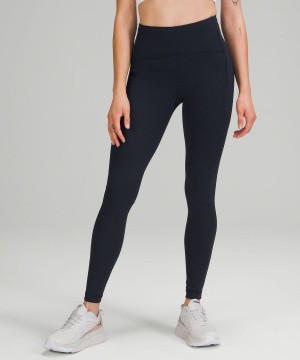 Lululemon Swift Speed High-Rise 28" Tights Dam Marinblå Sverige | WOJDTR537